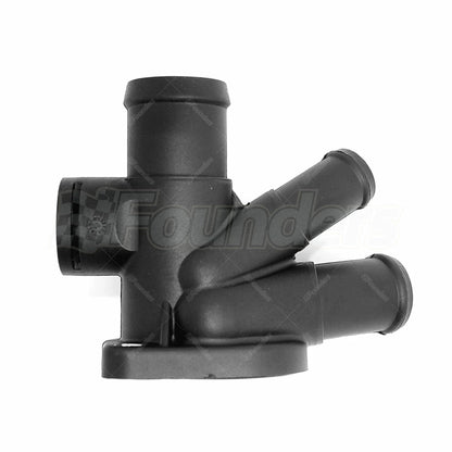 Engine Coolant Outlet Flange for VW Cabrio Jetta Golf Passat (1993–2005) 037121144J
