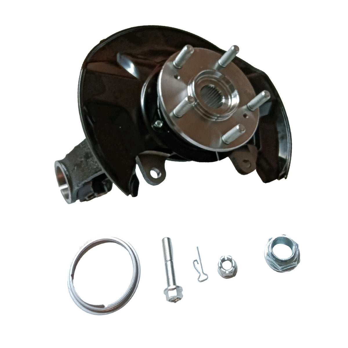 Front Left Steering Knuckle & Wheel Bearing Hub Assembly for Honda Accord (2003–2007)