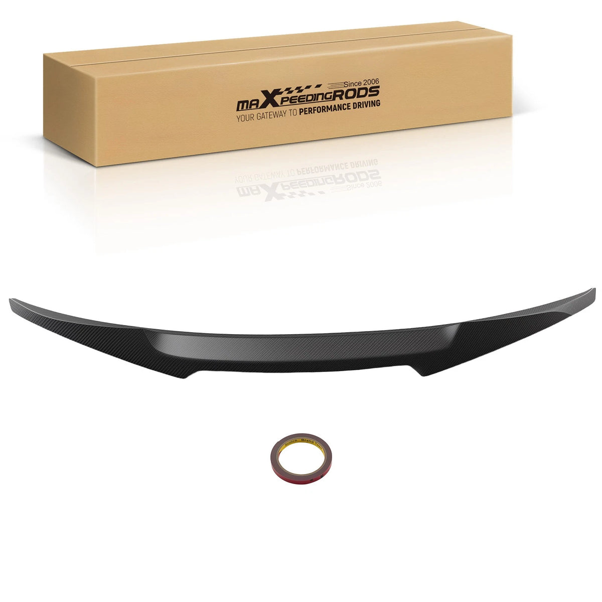 Carbon Fiber Trunk Wing Spoiler for BMW F36 430i 435i 440i (2014–2020)