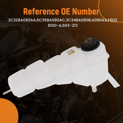 Engine Coolant Reservoir Bottle for Ford Excursion F-250 F-350 (2000–2005) A080AA