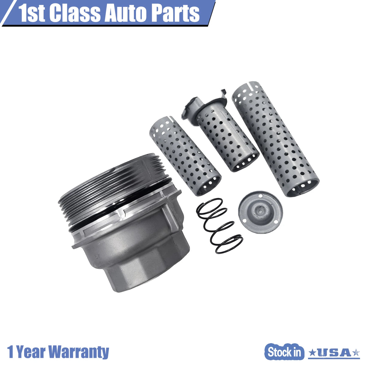 Metal Oil Filter Cap 917-016 for Toyota Avalon, Scion TC, Lexus LS460 (2005–2020)