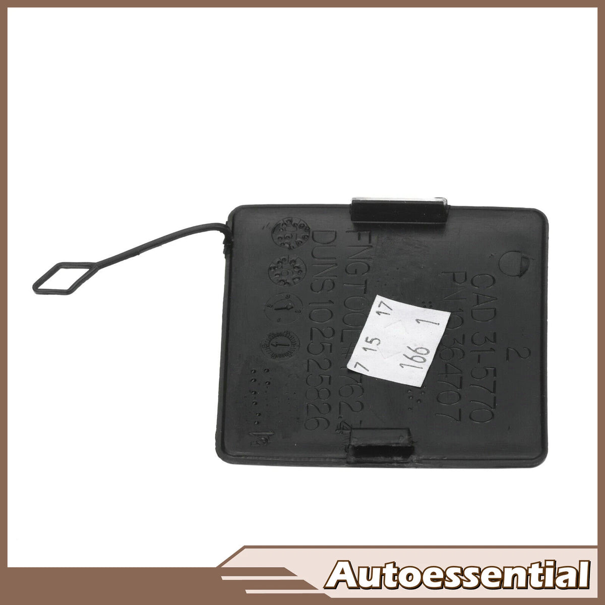 Rear Bumper Tow Hook Cover for Chevy GMC Tahoe Cadillac (2007–2014) 1581-1583