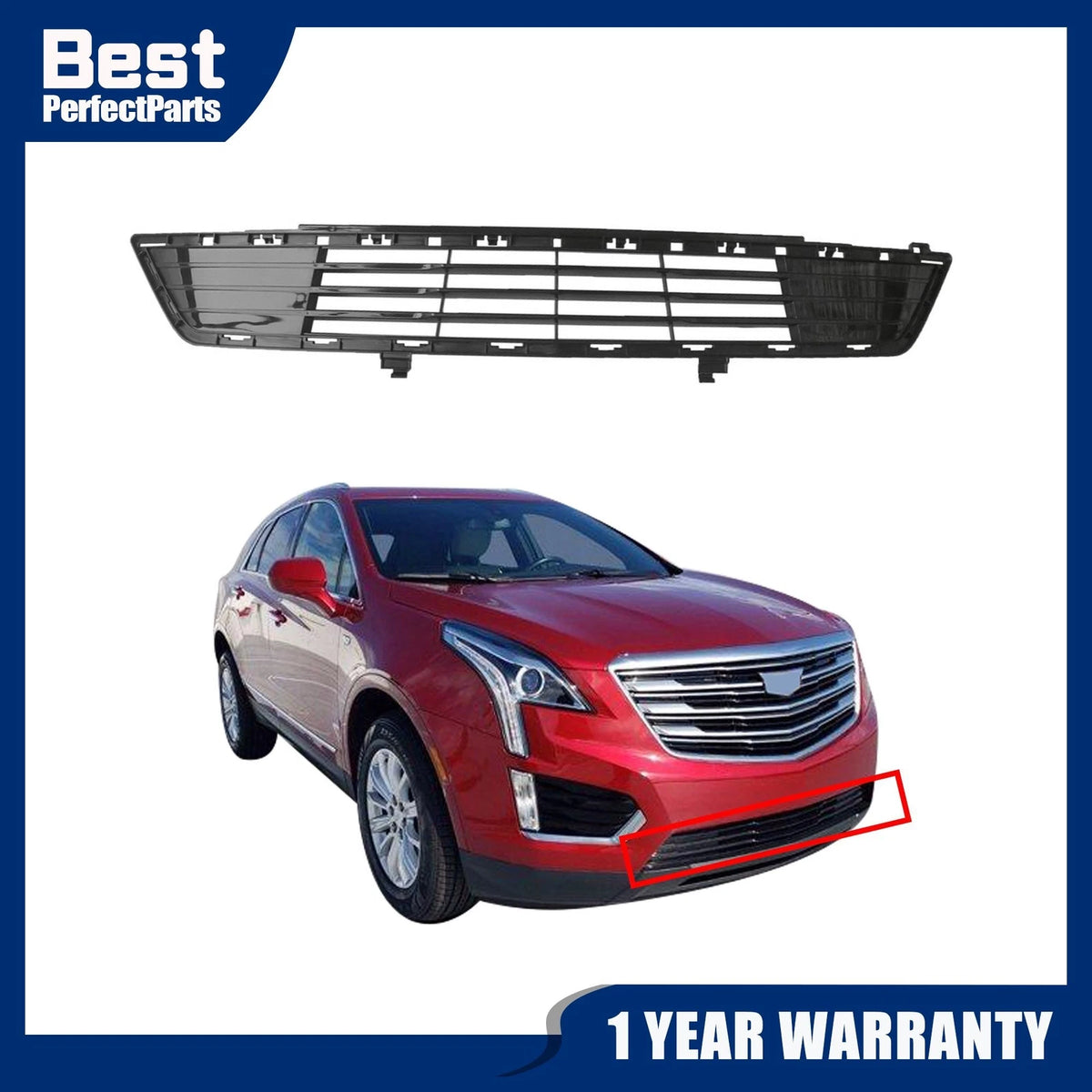Lower Grille for Cadillac XT5 (2017–2019) GM1036175 23470666