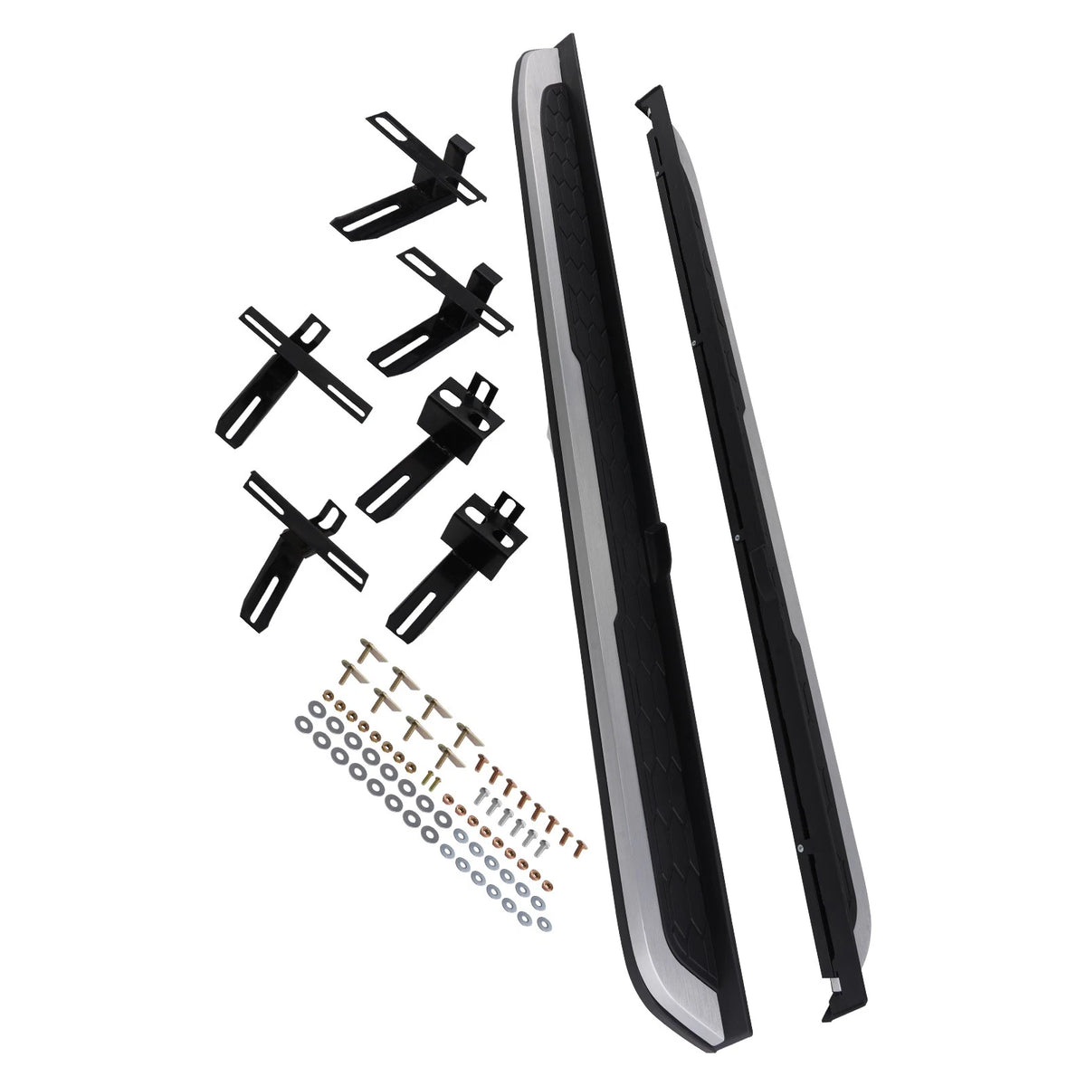 Non-slip Side Step Running Board for Honda CR-V (2017–2022) Silver Black