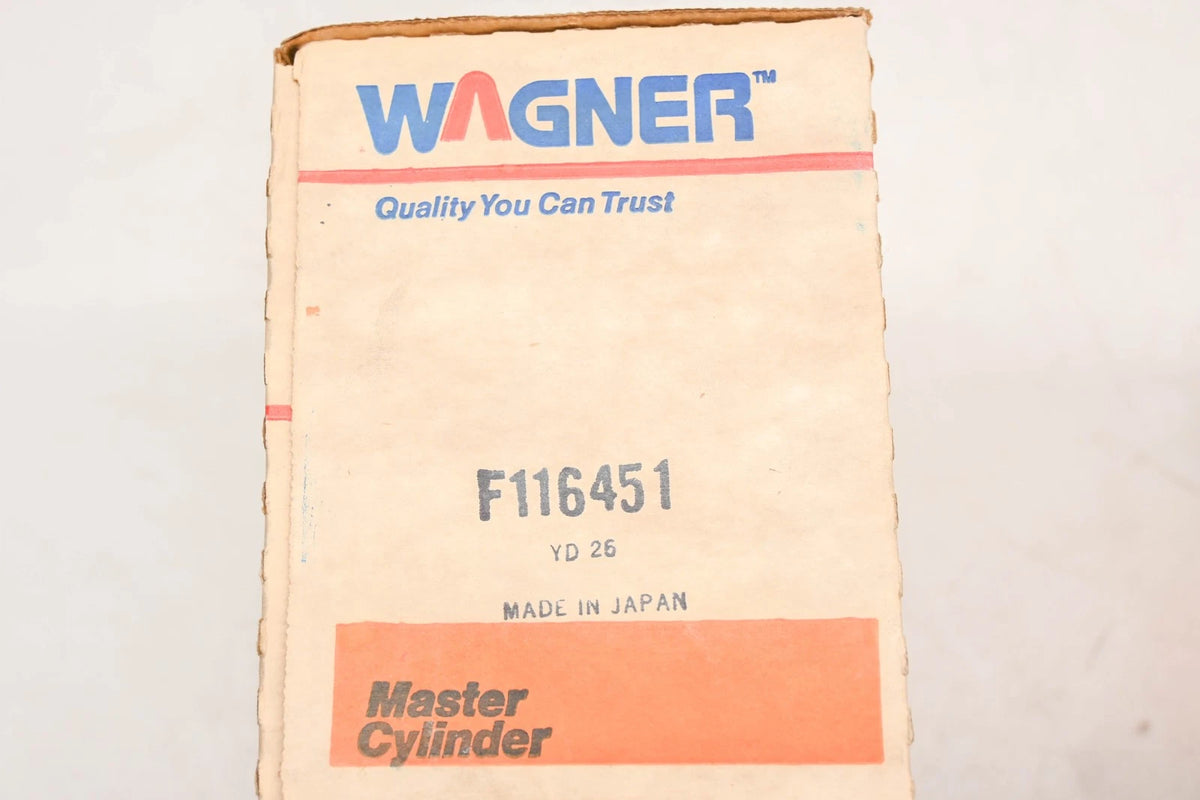 Brake Master Cylinder for Wagner F116451, M390044 (NOS)