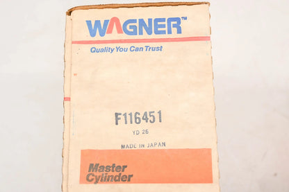 Brake Master Cylinder for Wagner F116451, M390044 (NOS)