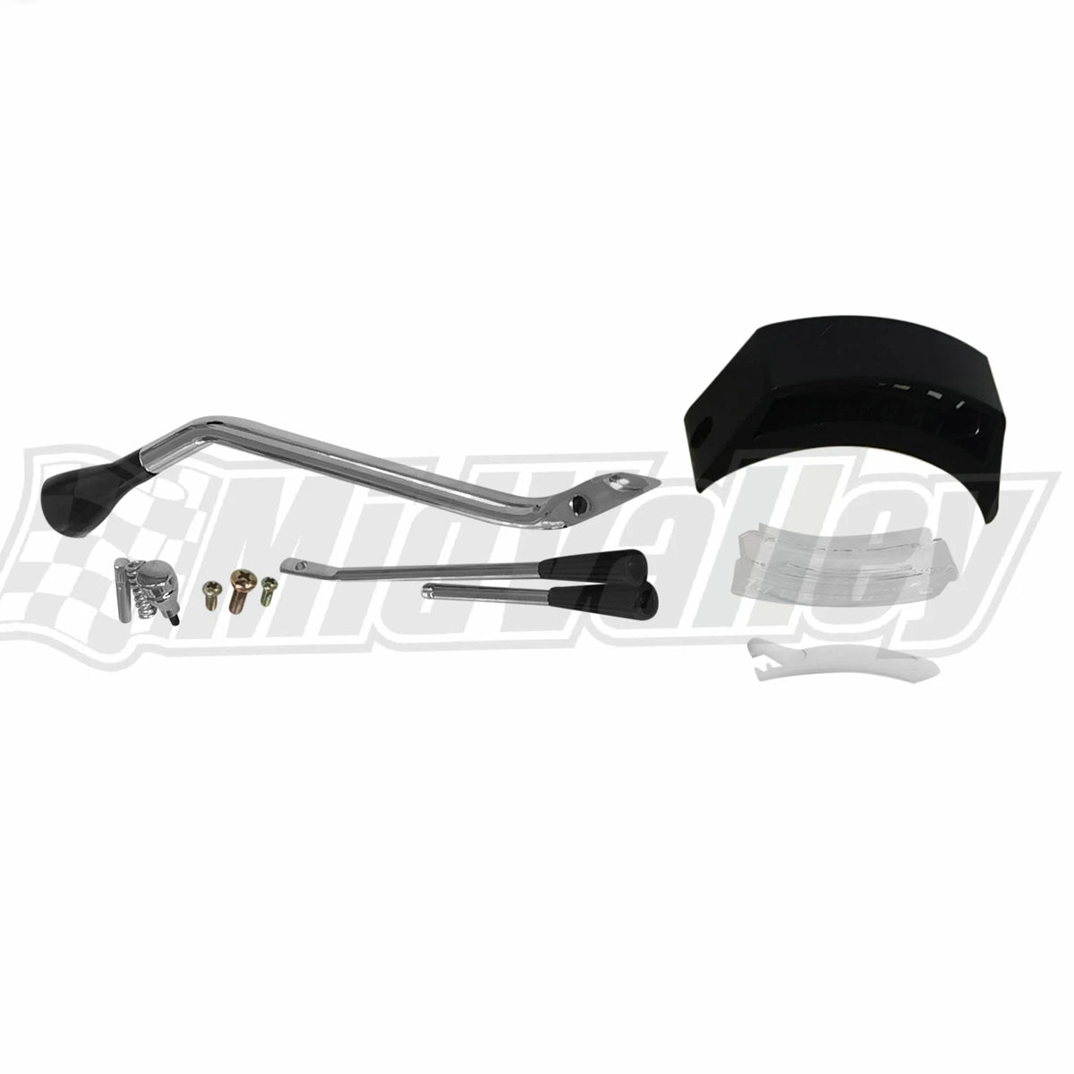 35" Tilt Steering Column for Universal (W/O Key & Wheel Adapter, Chrome)