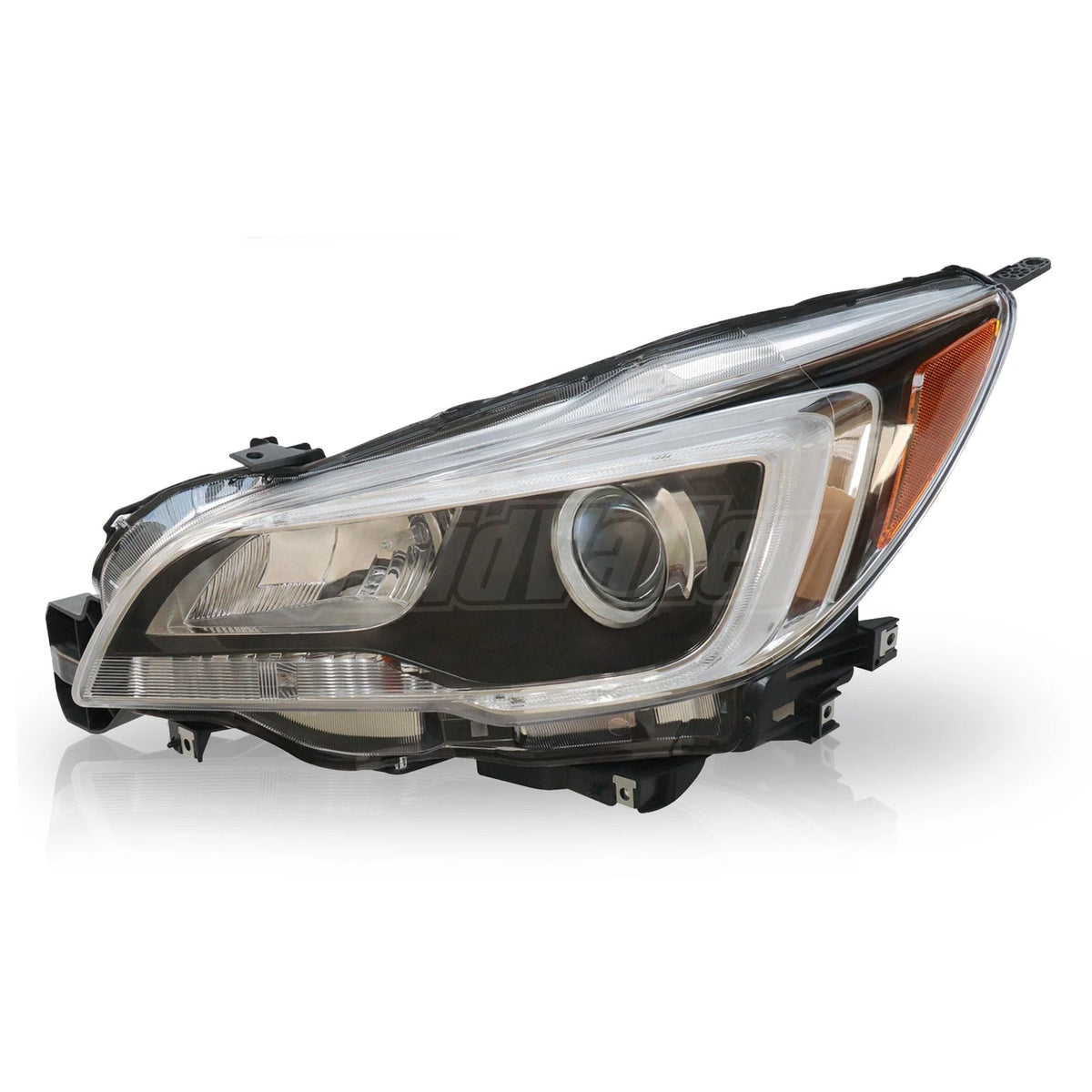 Halogen Headlight Set for Subaru Legacy Outback (2015–2017) LH & RH Black Interior