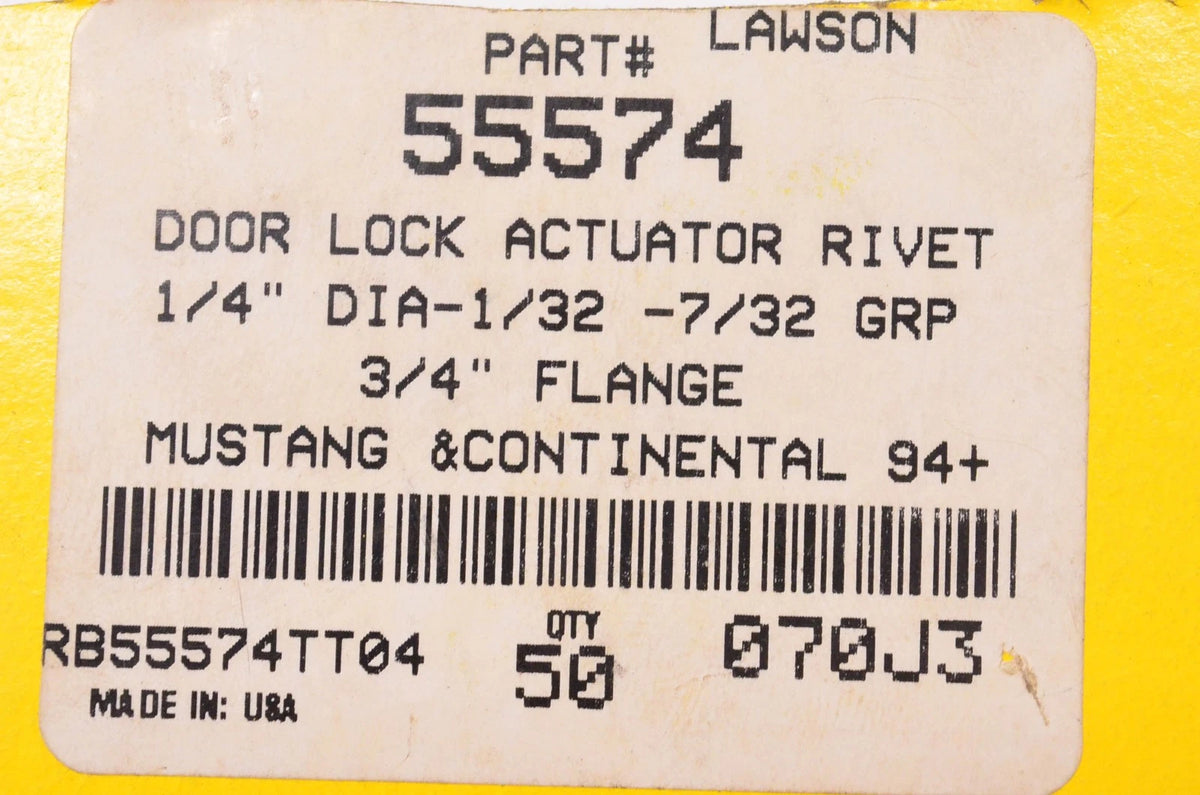 Door Lock Actuator Rivet for Lawson 55574 (NOS)