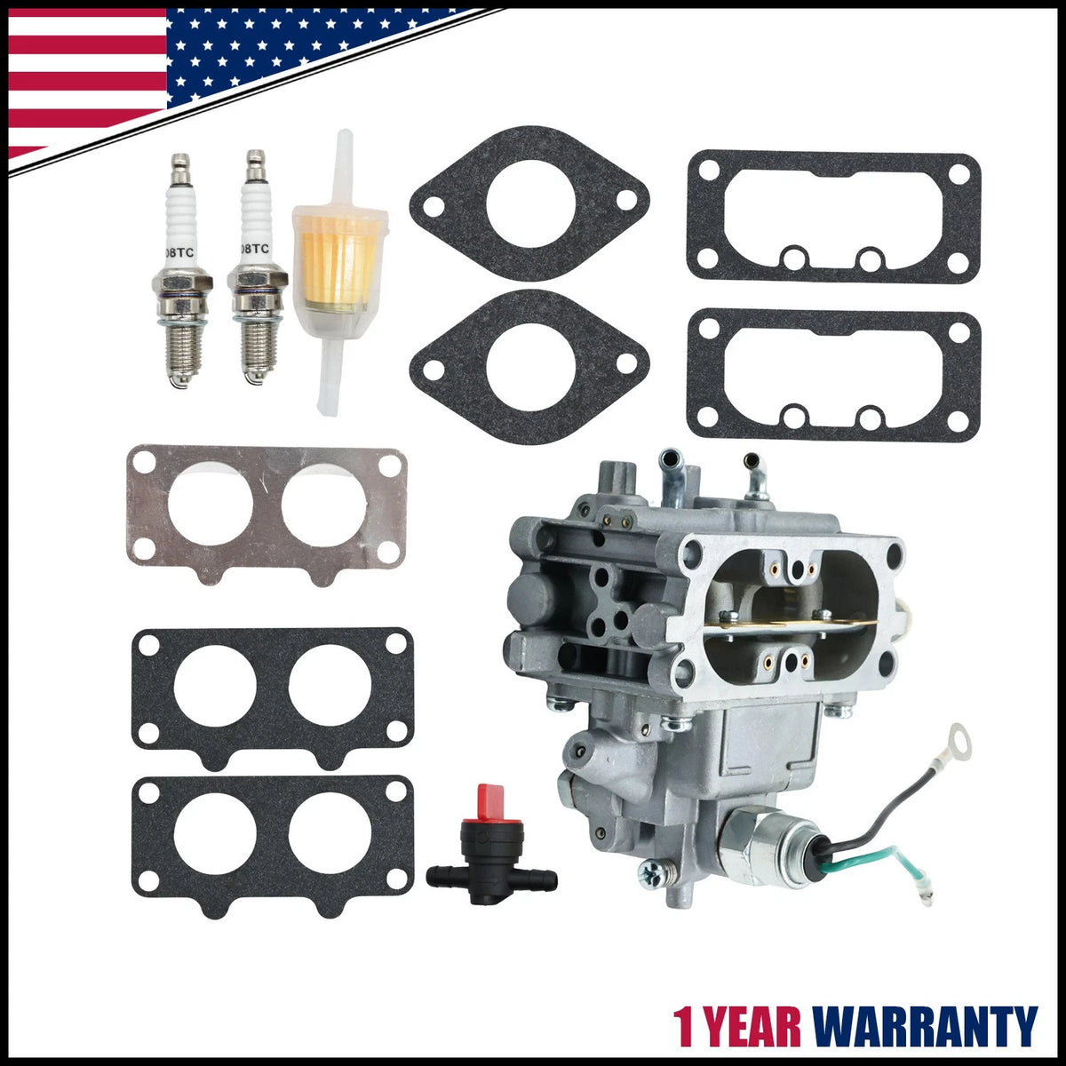 Carburetor for Kawasaki FH721V (15003-7074) 4-Stroke 25 HP Lawn Mower