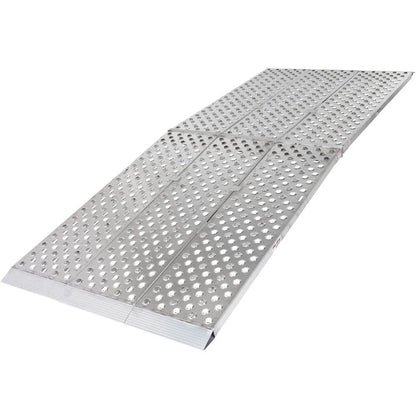 9' Extra-Wide Motorcycle Ramp for Truck, Trike (4,500 lb Cap)