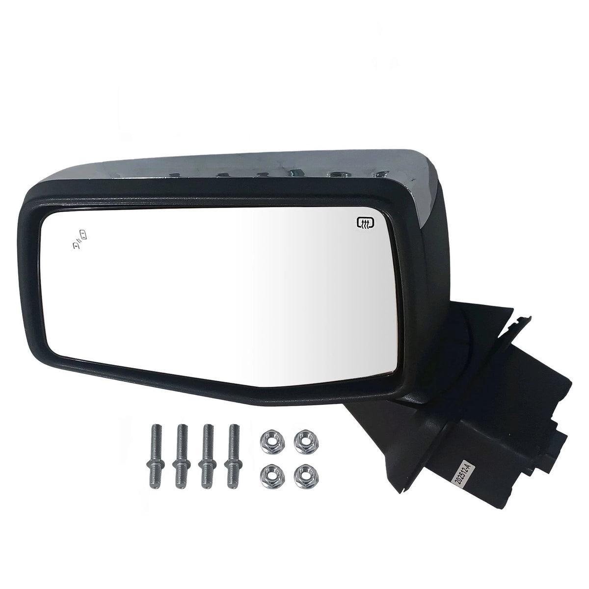 Towing Mirrors Power Glass Heated Chrome LED Left for Chevy Silverado 1500 (2019–2024)