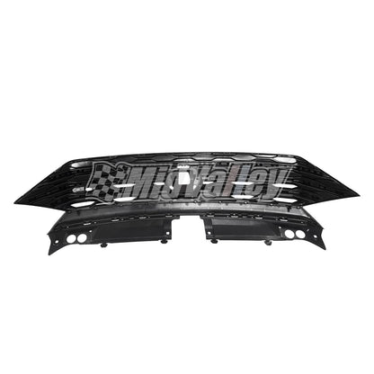 Front Bumper Grille for Volkswagen Jetta (2019–2020) GLI Style, Black Line