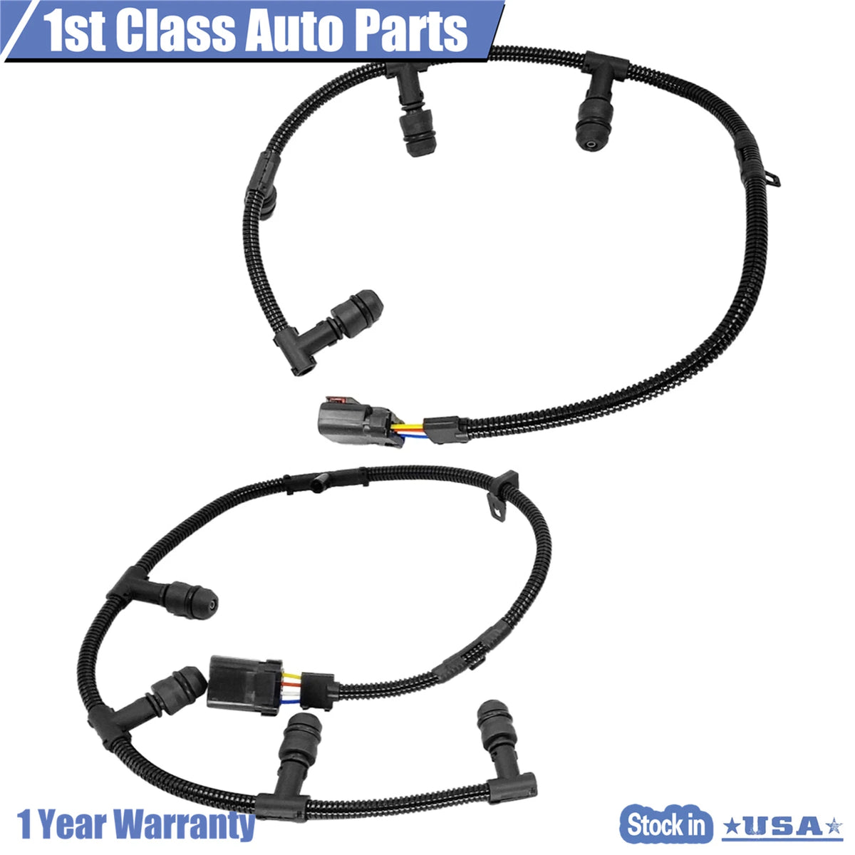 Glow Plug Wiring Harness Set for Ford F-250 E-350 F-450 F-550 (2004–2010)