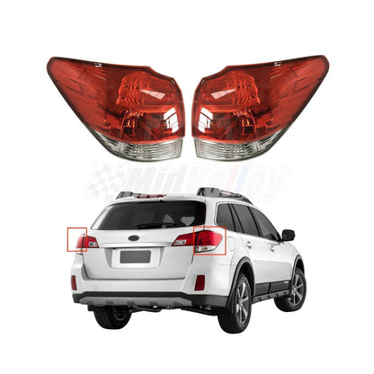 Taillight Taillamp Kit for Subaru Outback (2010–2014) RH & LH