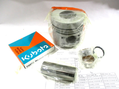 Piston and Ring Kit for Kubota V4702-TA (07916-27620)