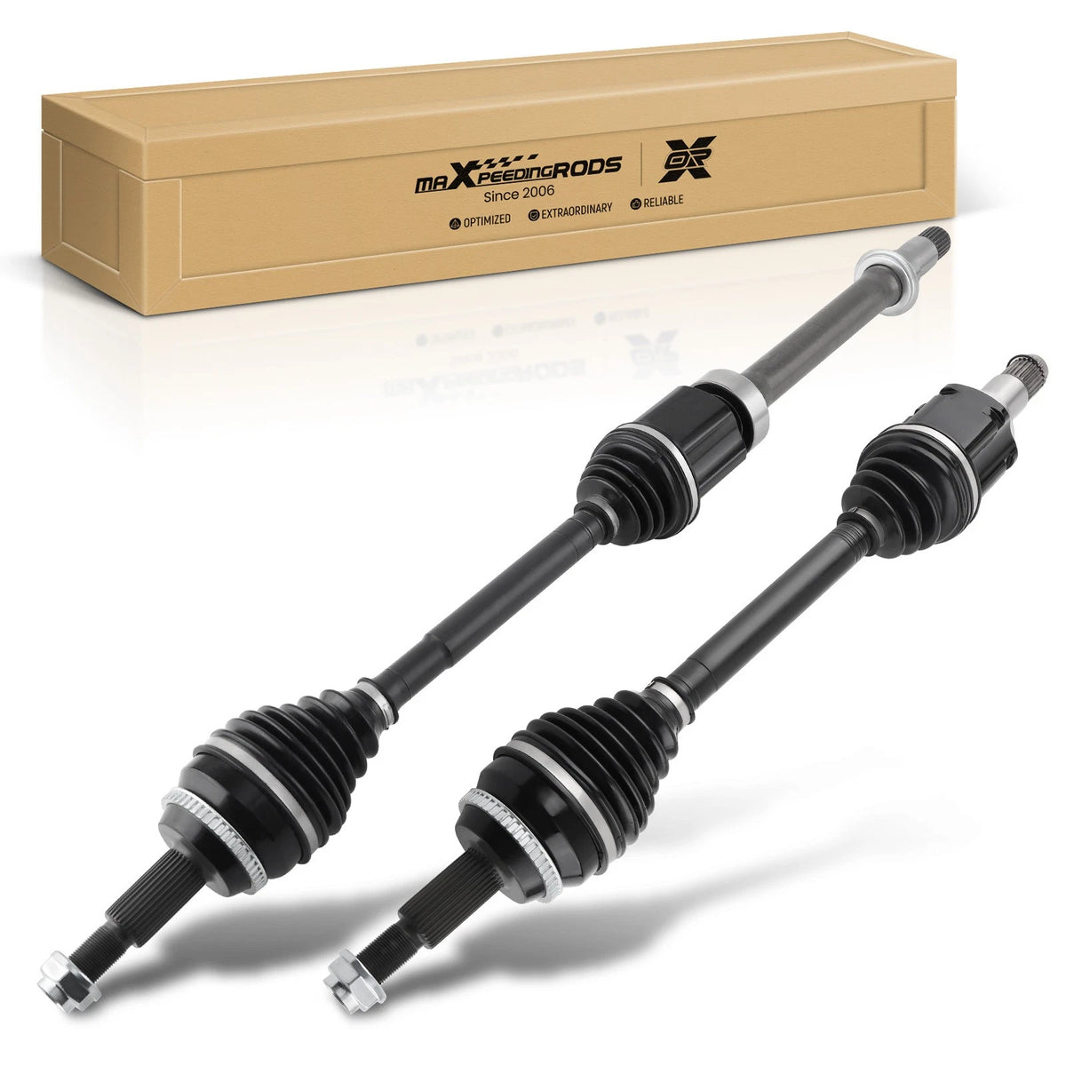 Set of 2 CV Axle Assembly for Toyota Sienna (2004–2010) 3.3L 3.5L FWD
