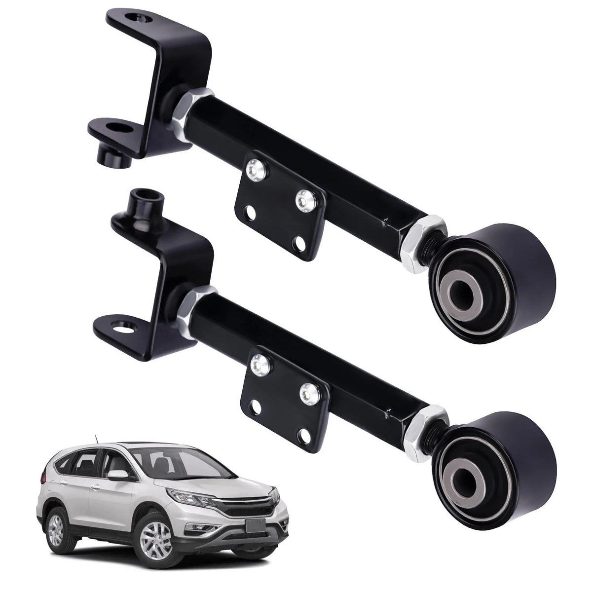 2X Adjustable Rear Camber Arms Alignment Camber Kit for Honda CR-V (2007–2016)
