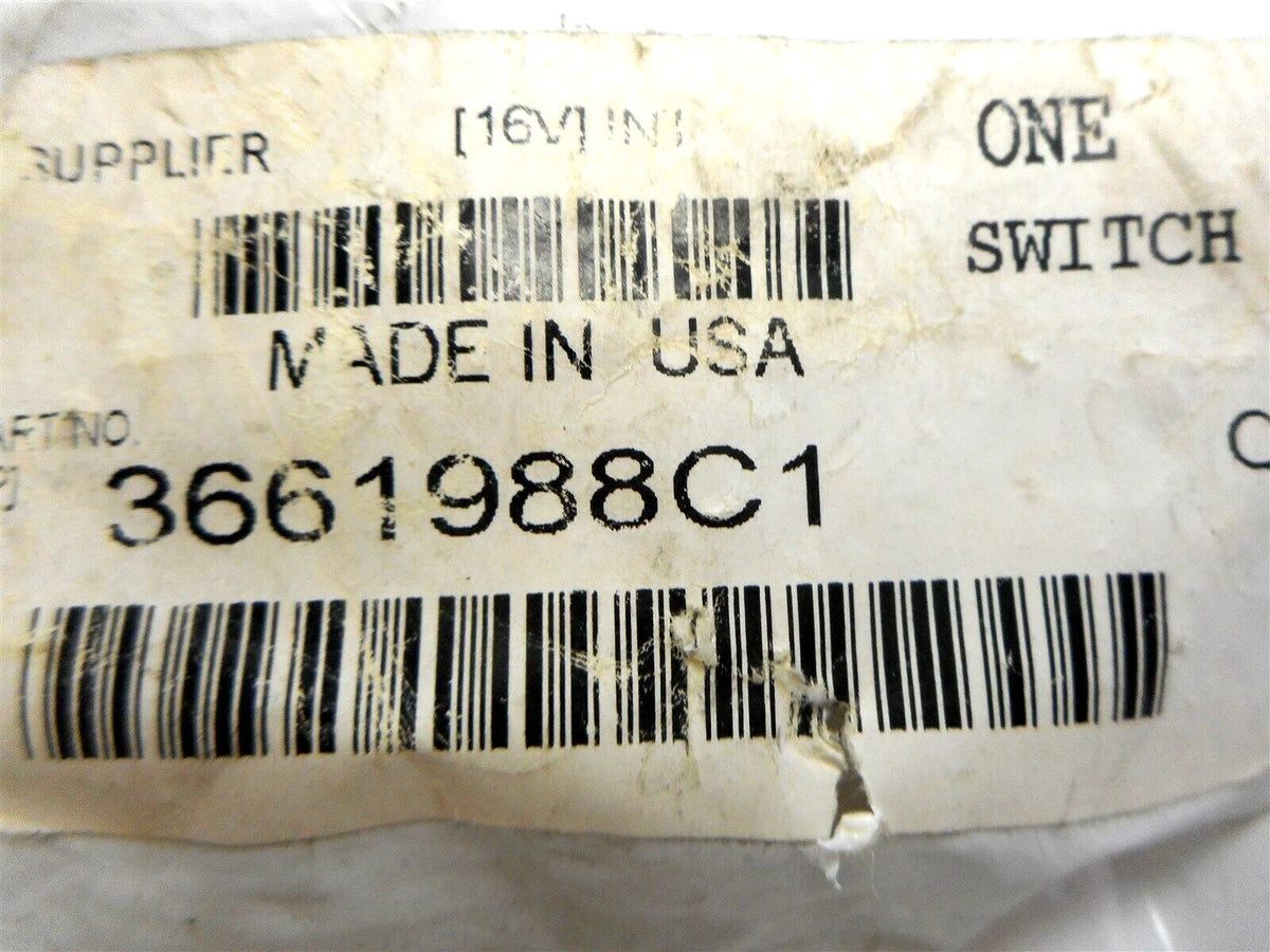 OEM Fifth Wheel Jaw Unlock Switch for International (3661988C1)