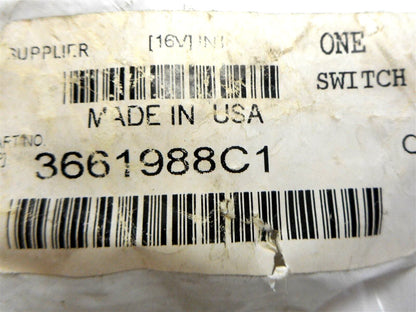 OEM Fifth Wheel Jaw Unlock Switch for International (3661988C1)