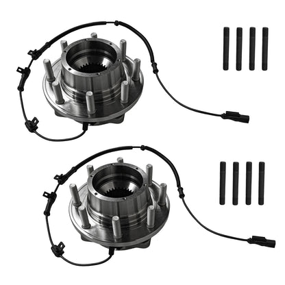 2X Wheel Hub & Bearing Assembly 515131 for Ford F-350 Super Duty (2011–2016) 4WD