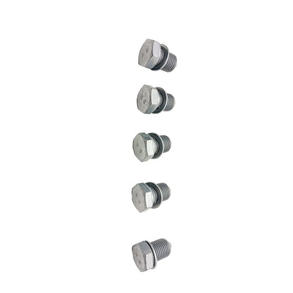 5PCS Engine Oil Pan Drain Plug Bolt for Volkswagen Audi A3 Atlas (2018–2023)