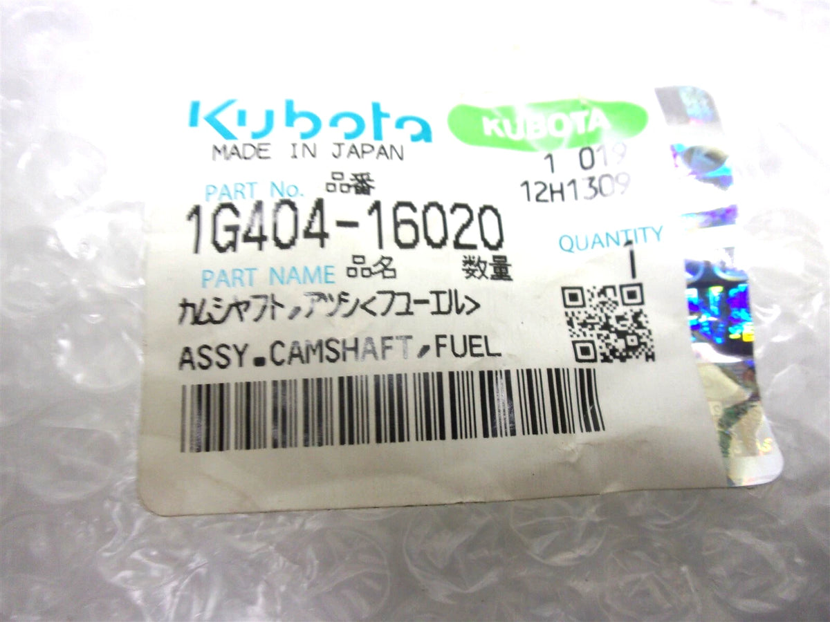Fuel Camshaft Assy for Kubota (1G404-16020)