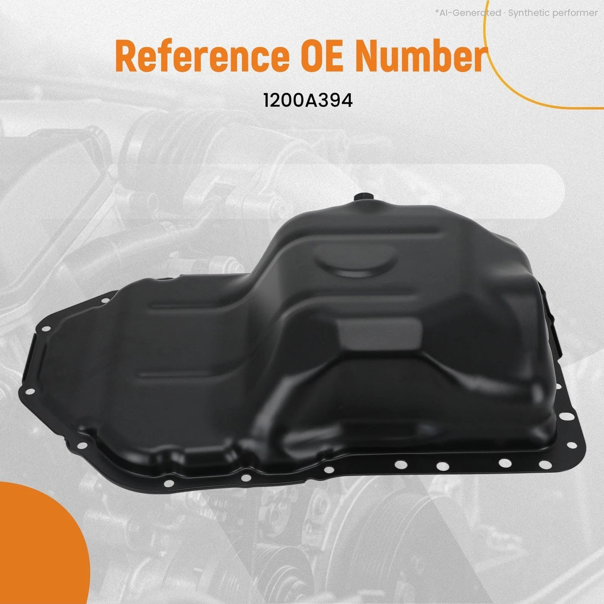 Engine Oil Sump Pan for Mitsubishi Lancer Turbo 2.0L (2008–2015) Steel