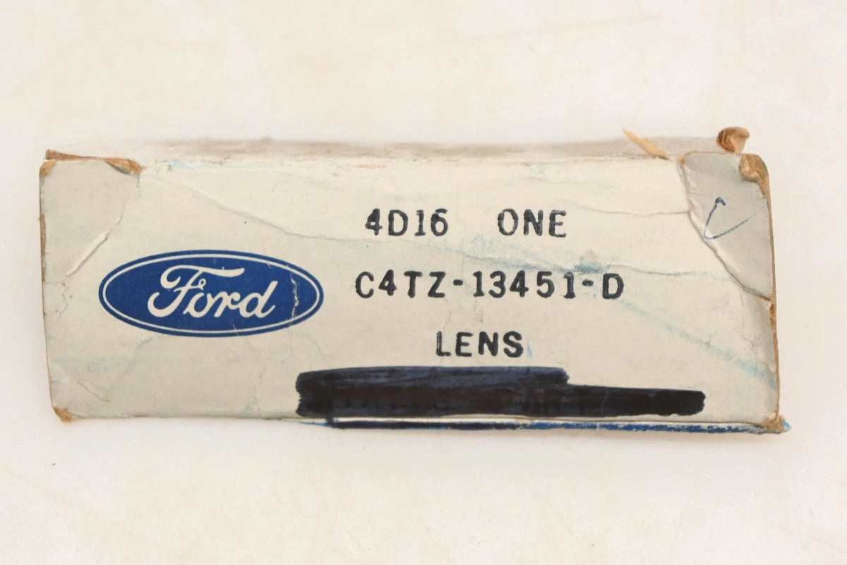 Left Taillight Lens for Ford C4TZ-13451-D (NOS)