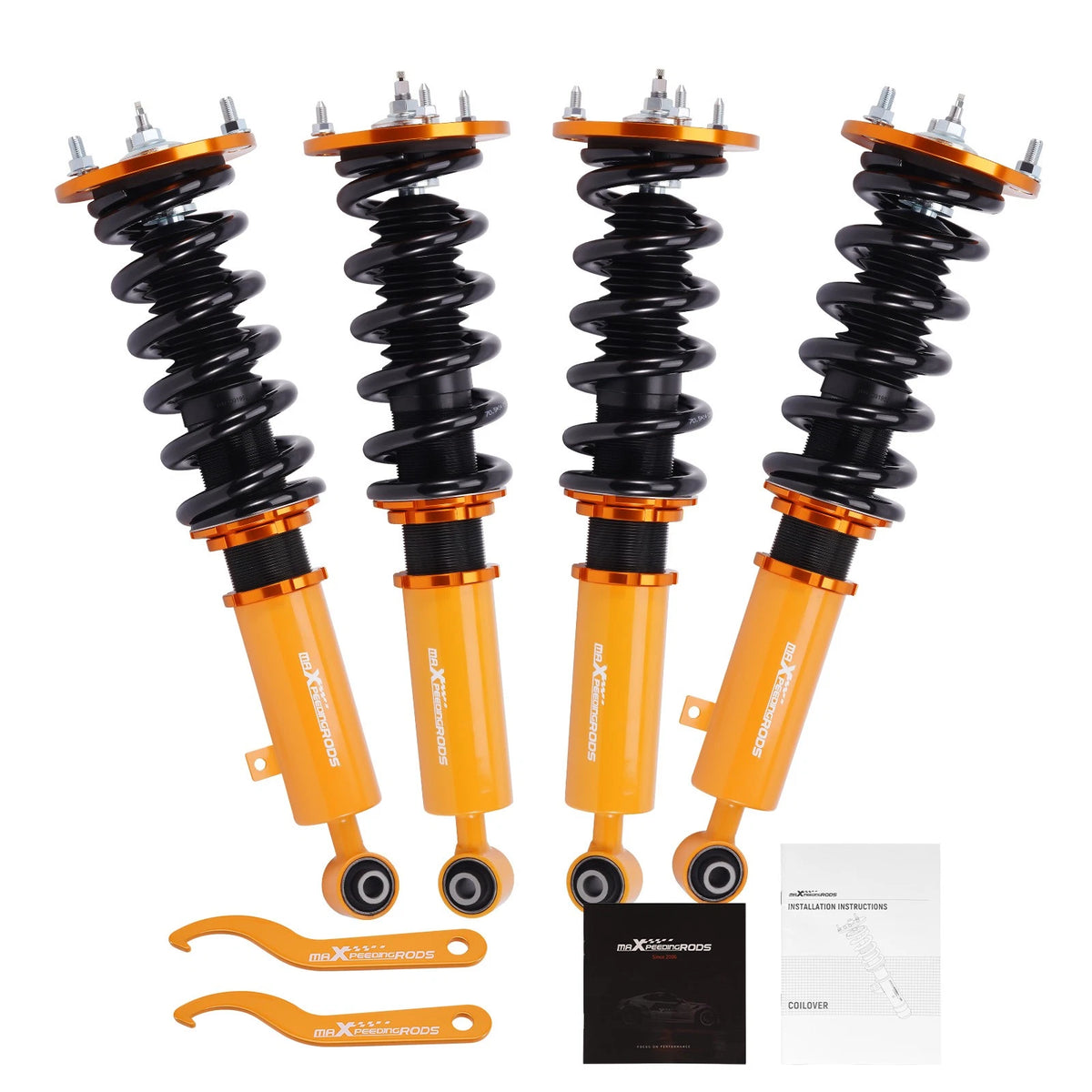 Adj. Damper Coilovers for Toyota Supra JZA70 MA70 (1986–1992)