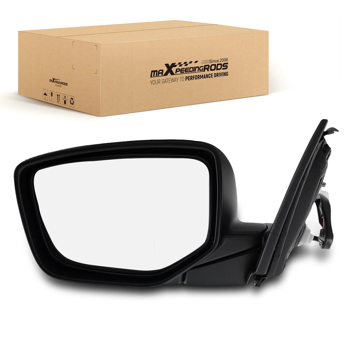 Left Power Side View Mirror for Honda Accord (2013–2017) 76258T2FA11