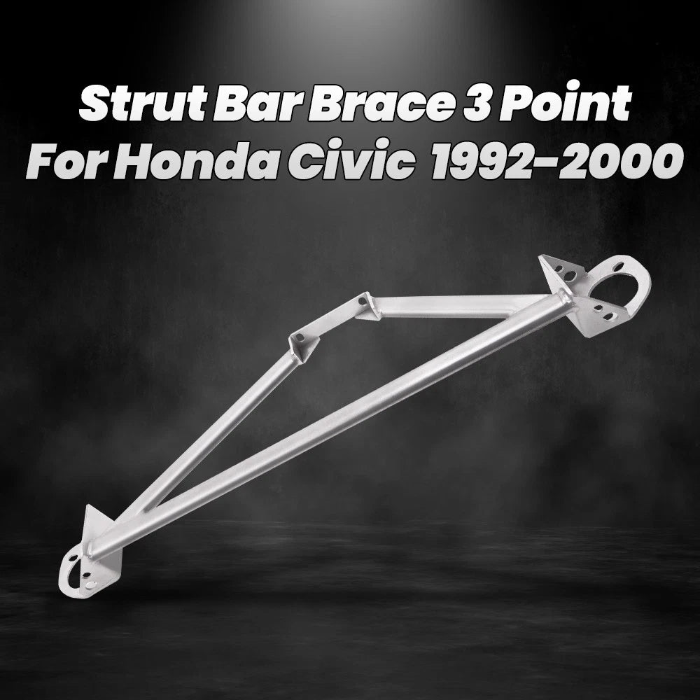 3-Point Front Upper Strut Tower Bar Brace for Honda Civic EJ9 (1997–2000)