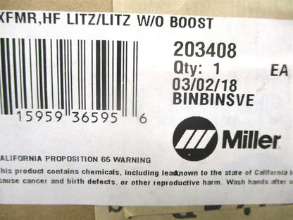 Miller Welder HF Transformer for Axcess E-300 450-DI (203408)