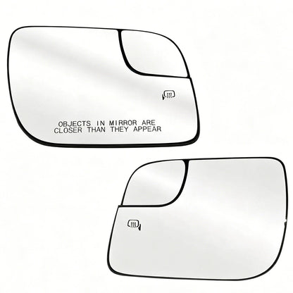Set of 2 Heated Mirror Glass for Ford Explorer (2011–2019) BB5Z17K707M