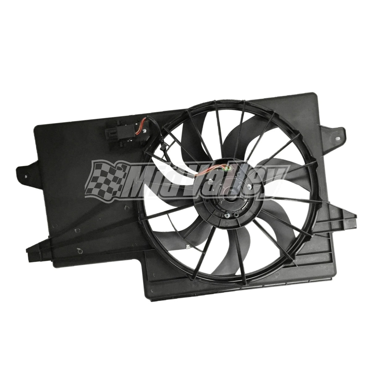 Radiator Cooling Fan Assembly for Ford Focus 2.0L 2.5L (2000–2011) 621-043