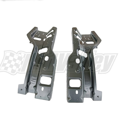 2X Front Bumper Impact Brackets for Chevy Silverado 2500 3500 (2011–2014)