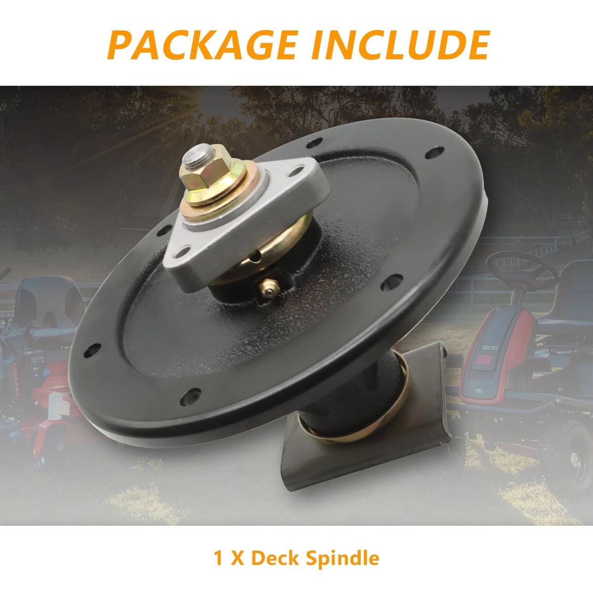 Black Spindle for Toro Z Master 400 410 450 500 528 (2000–2023) 107-8504