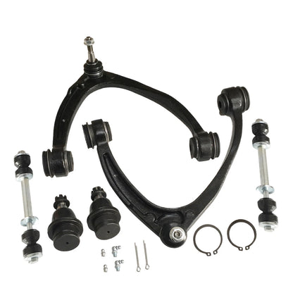 Front Upper Control Arm Kit & Sway Link for Chevy Silverado Sierra 1500 (2007–2016)