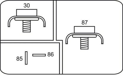 4 Terminal SPST NO Heavy Duty Relay 24V 50A for GEBE 990961