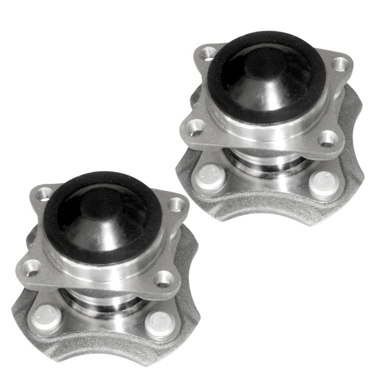 2X Rear Wheel Hubs & Bearings 512210 for Toyota Echo (2000–2005)