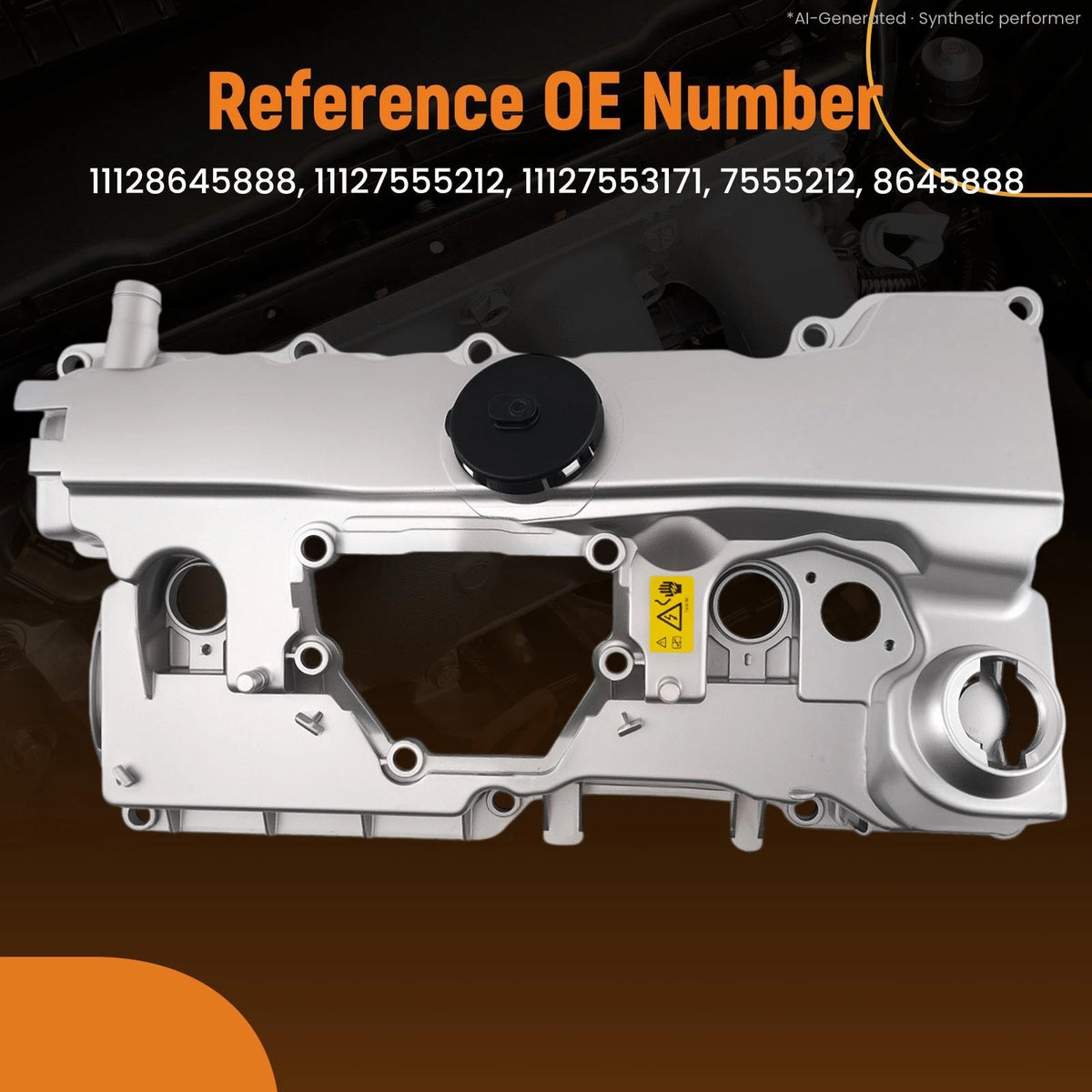 Valve Cover Kit for BMW N46 N46N E81 E87 E90 X1 X3 Z4 (2005–2015) 7555212