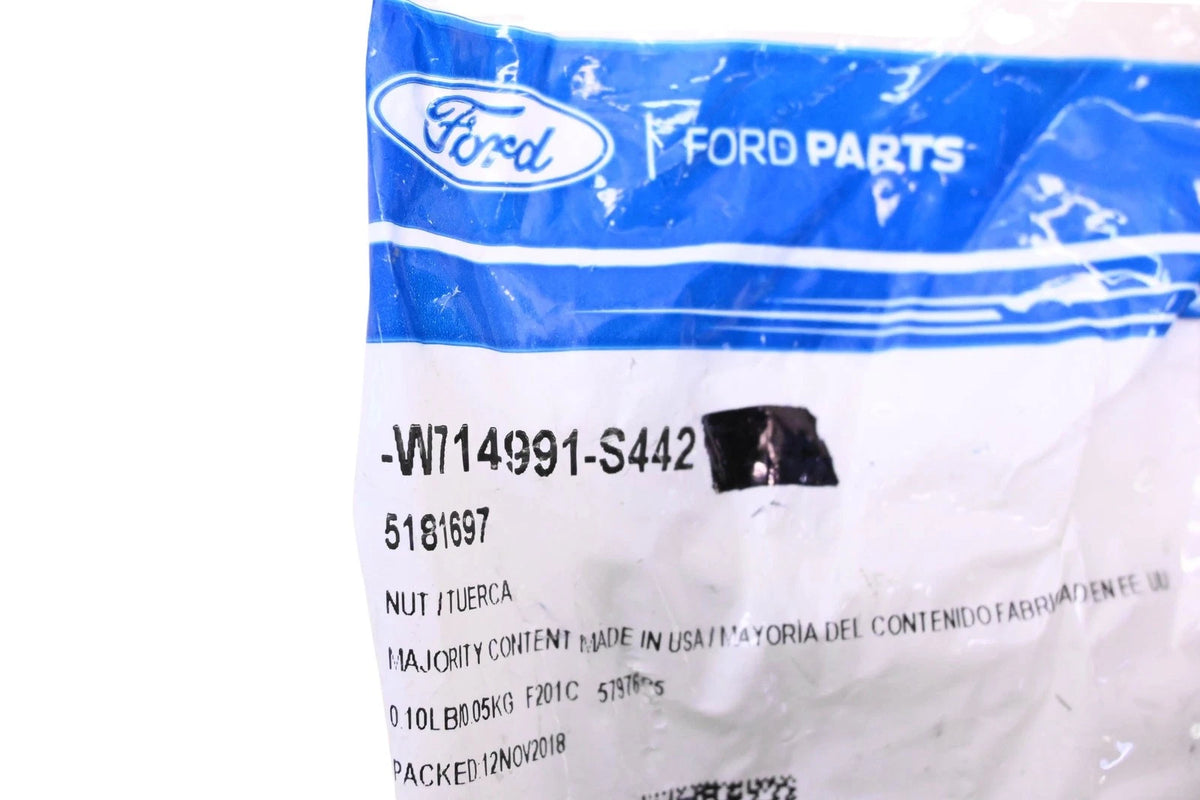 Mount Bracket Nut & Washer Assembly for Ford (W714991-S442, 5181697)