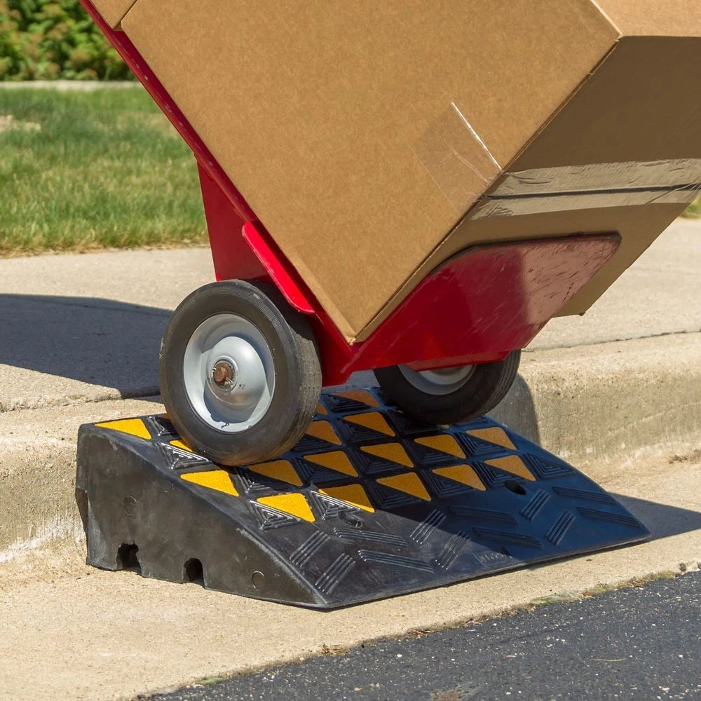 6" H Rubber Curb Ramp for Guardian (23.5" W)