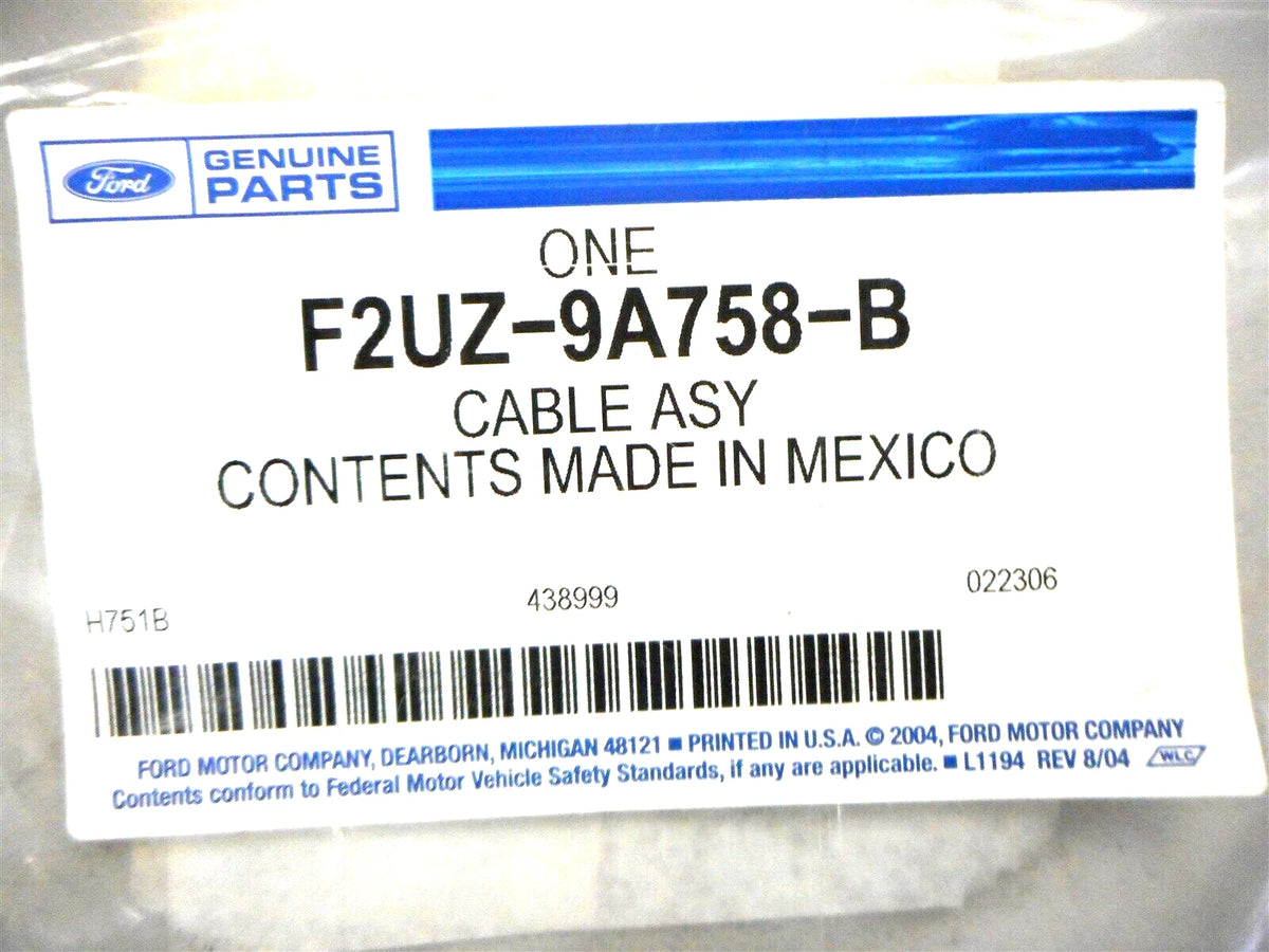 Throttle Cable Assembly for Ford E-350 (1992–1996) F2UZ-9A758-B