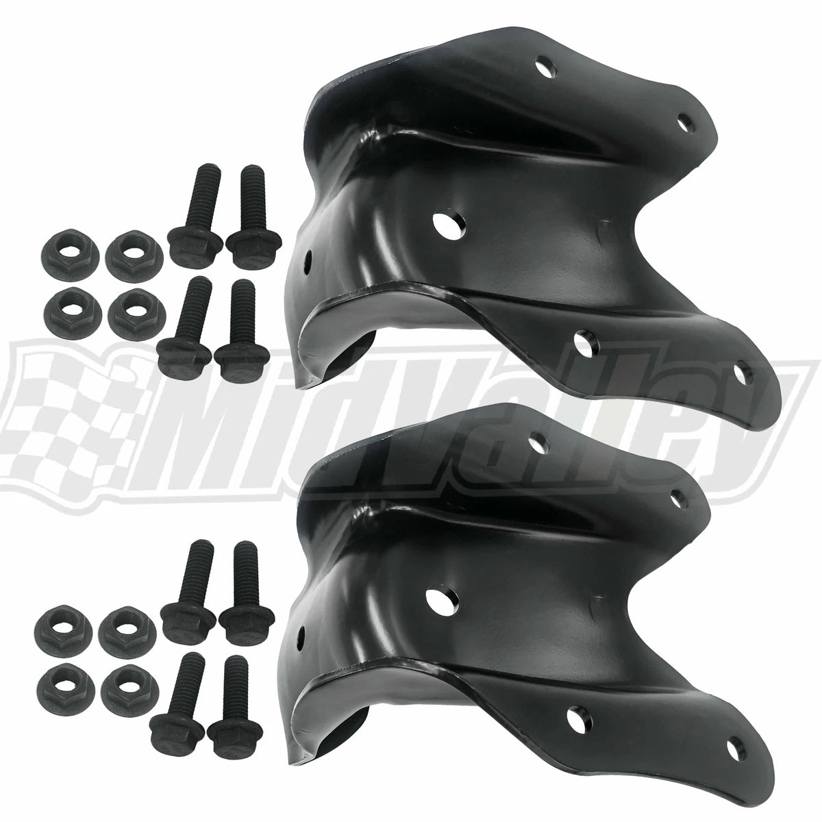 2X Leaf Spring Rear Shackle Hanger Bracket for Ford F150 F250 F350 (1997–2003)