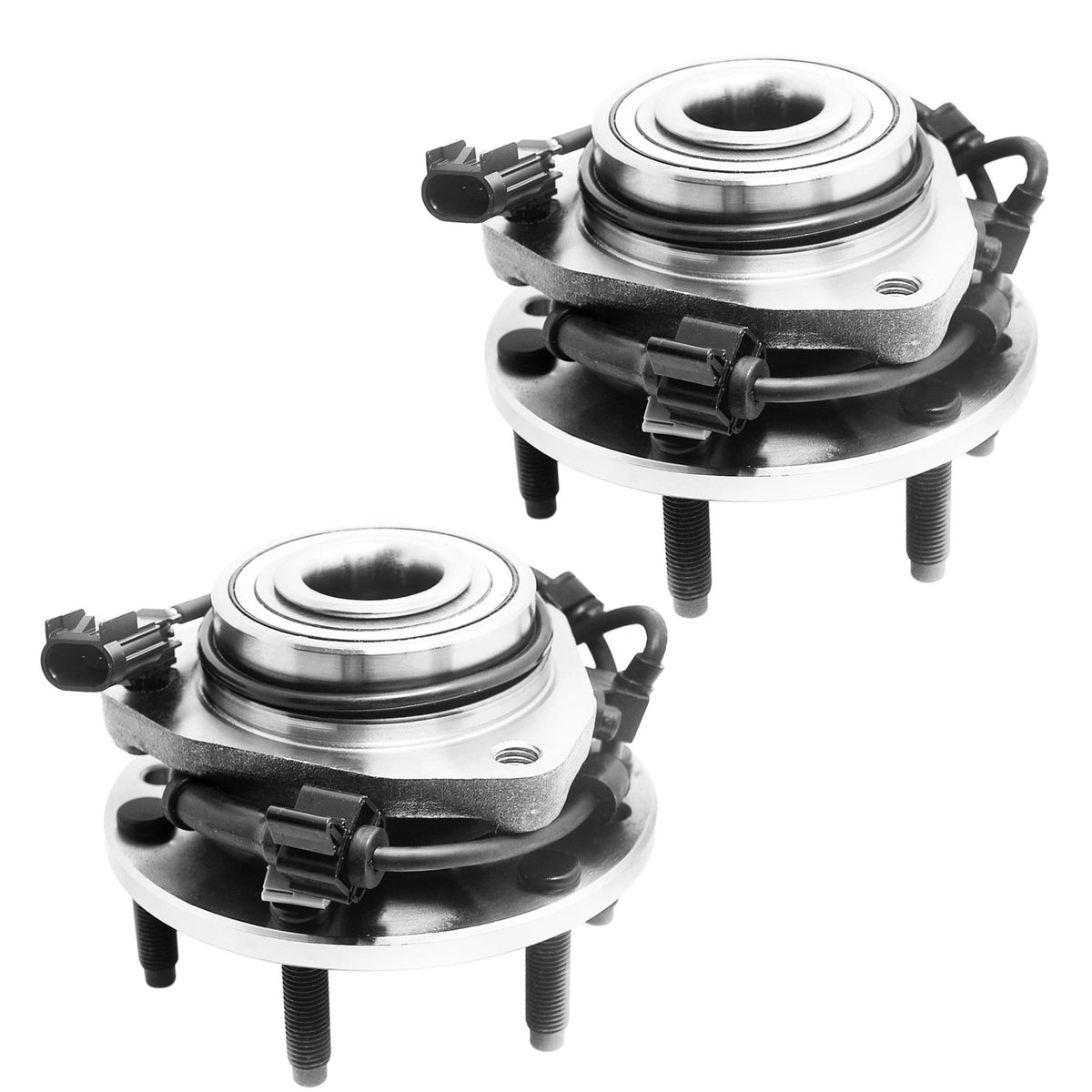 2X Front Wheel Hub Bearing Assembly 513188 for Chevy Trailblazer EXT (2002–2009)