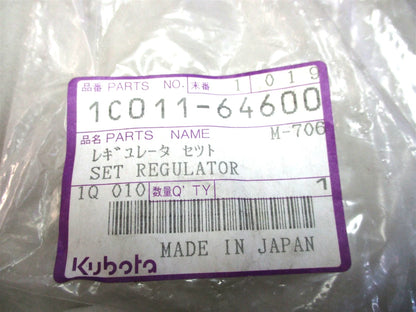 Set of 4 Regulators for Kubota V3300 V3307 V3600 V3800 (OEM 1C011-64600, 6689283)