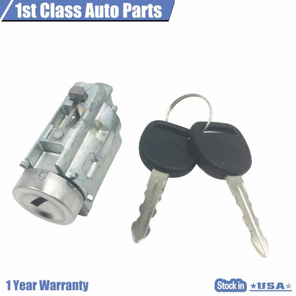 Ignition Lock Cylinder & Keys for Chevy Impala, Pontiac Grand Am (1994–2005) 12458191