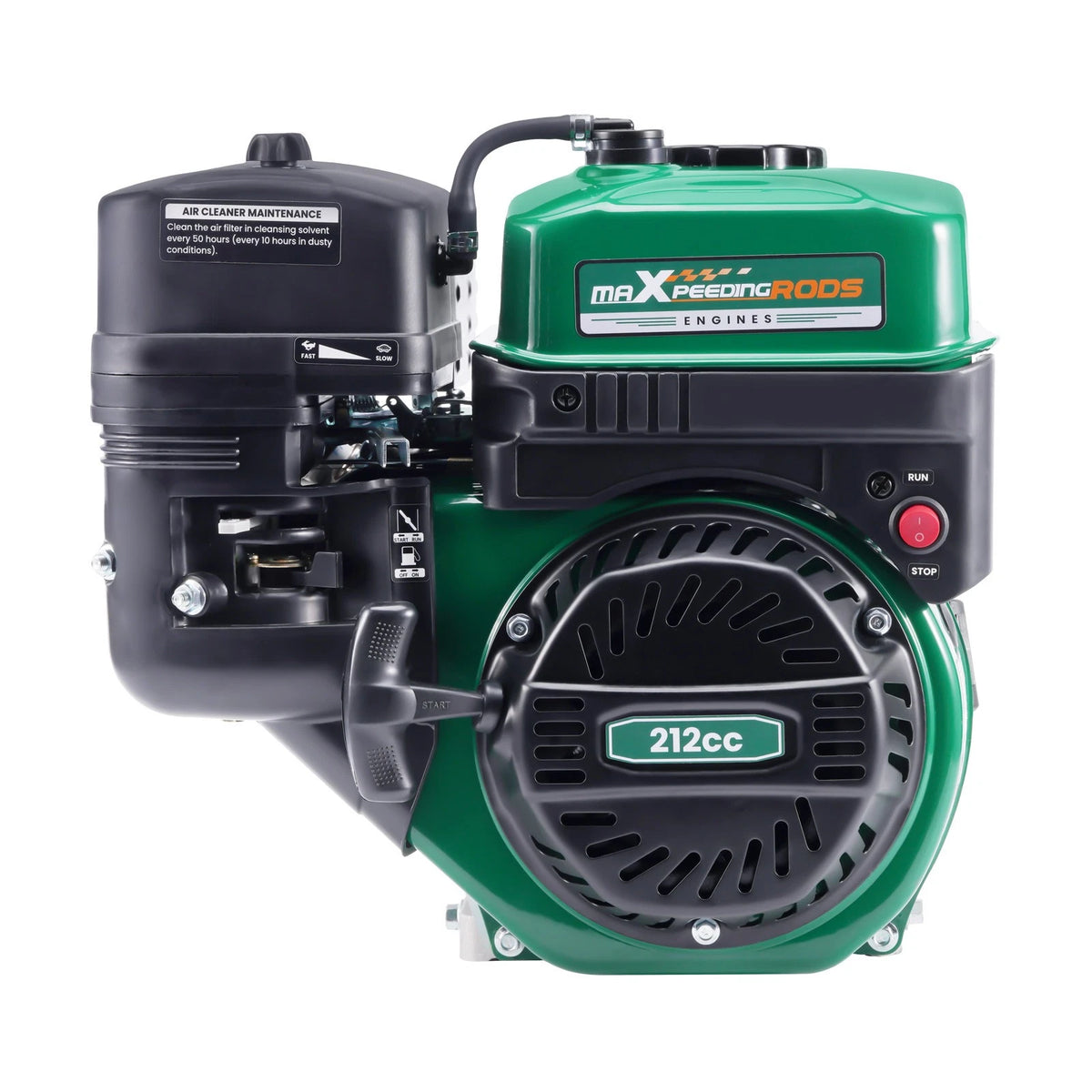 7HP 212cc Horizontal Engine Motor for Pressure Washer (Gasoline, 4 Stroke)
