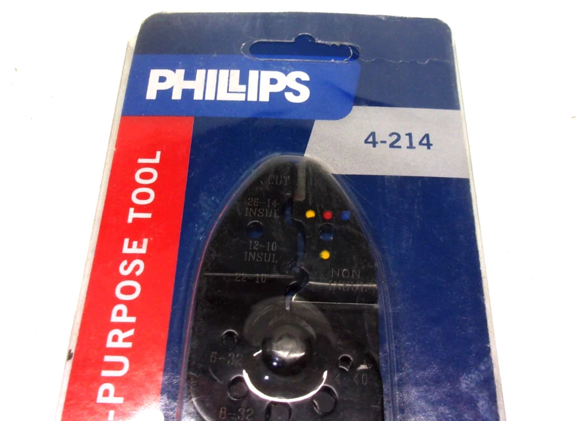 4X Wire Stripping and Crimping Tool for Phillips (22-10 Gauge)